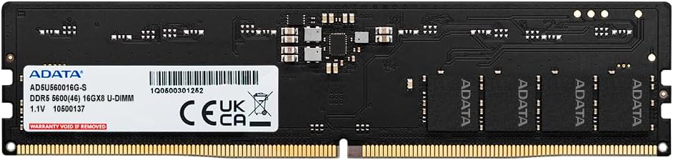 PCメモリ DDR5 5600 16GBx1枚 AD5U560016G-S-I｜メモリ通販｜Gadget